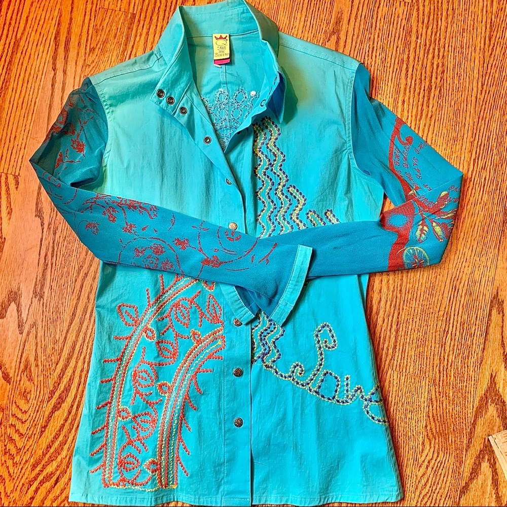 SAVE THE QUEEN Italian blouse
